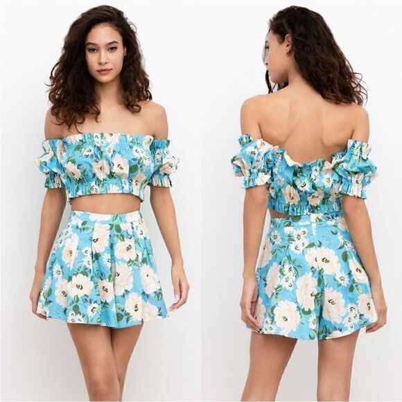 Yumi Kim Floral Wonder Garden Shorts | Size M - Picture 3 of 10